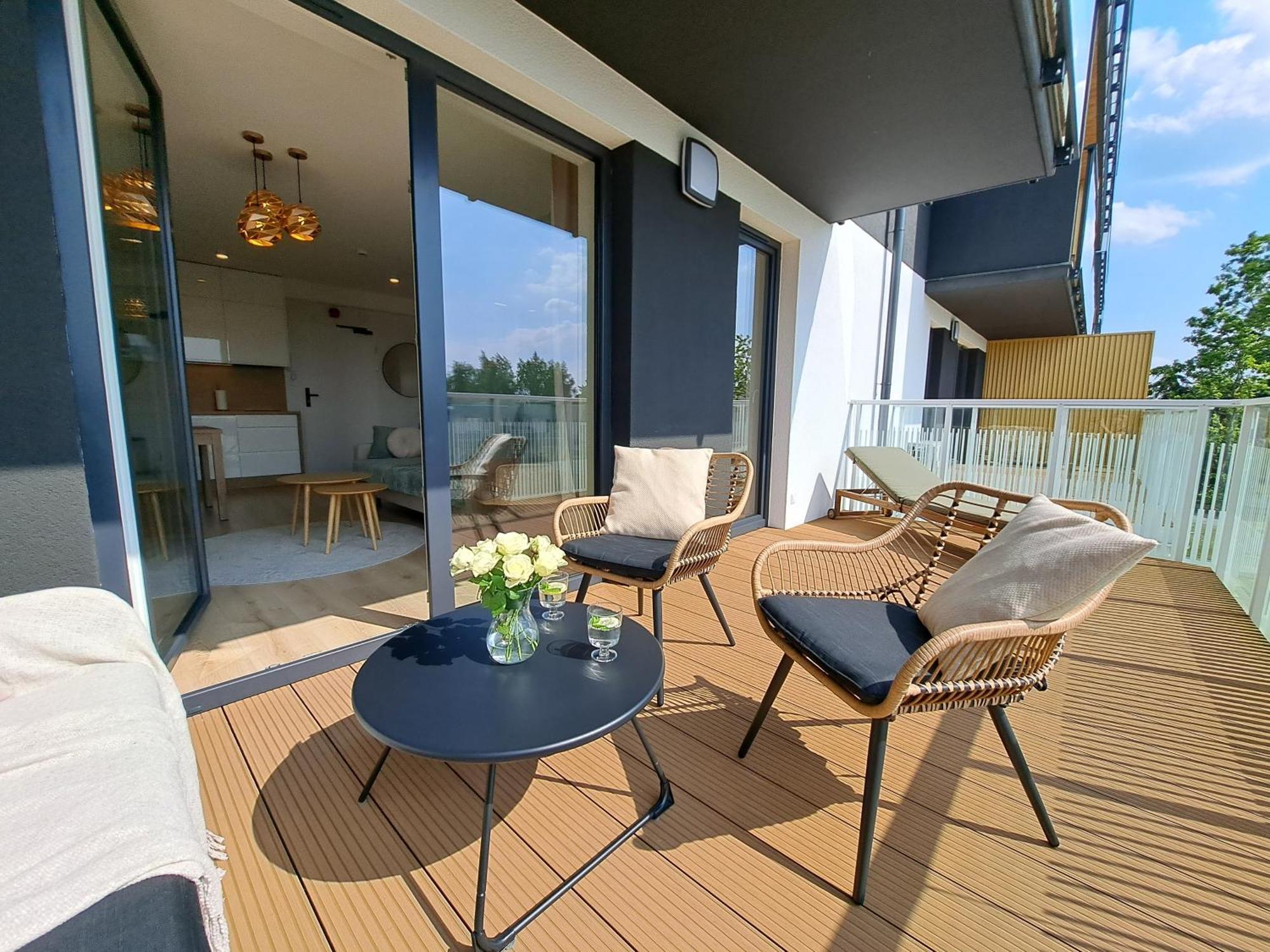 Apartament Sloneczny & Spa Plazowa A208 Grzybowo  Buitenkant foto