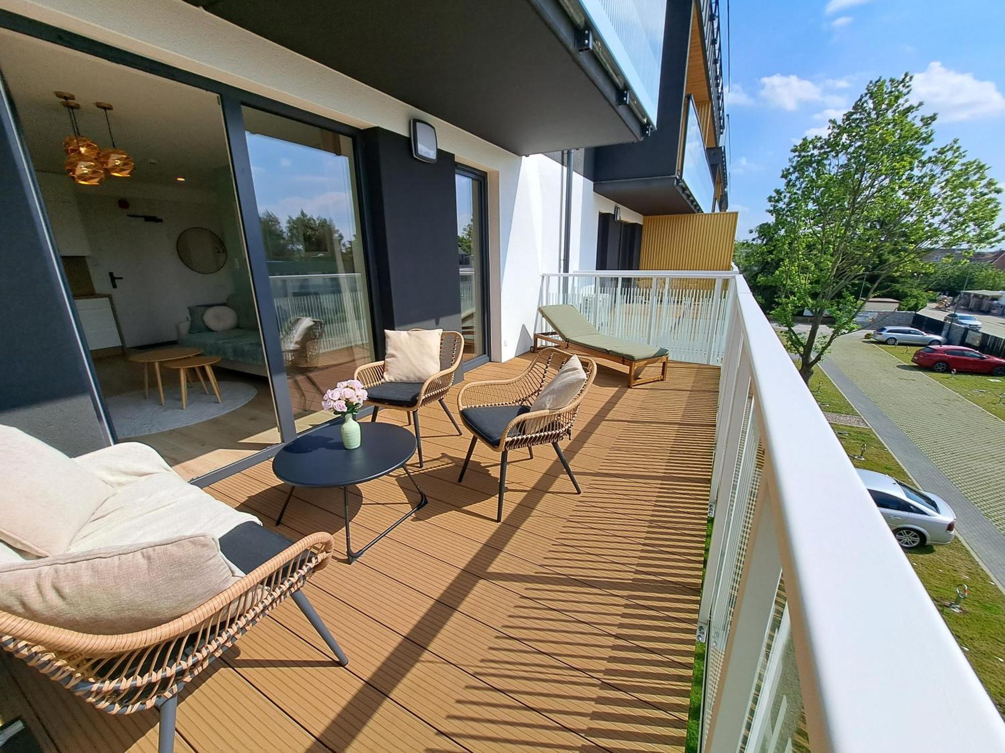 Apartament Sloneczny & Spa Plazowa A208 Grzybowo  Buitenkant foto